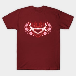 Hannya Demon Mask - V2 RED T-Shirt